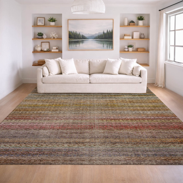 Dalyn Vico VC4 Chocolate Rug