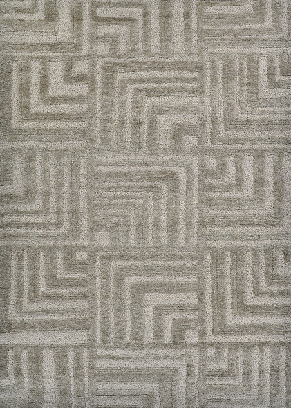 Couristan Ciora 4164 4001 Rhombus Raw Smoke Rug