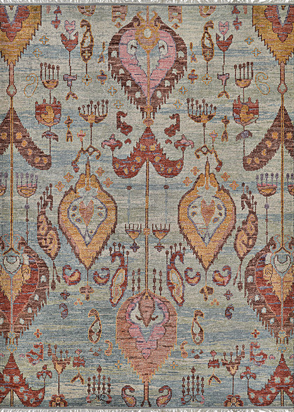 Couristan Desi Des6 5005 Madurai Turquoise Rug