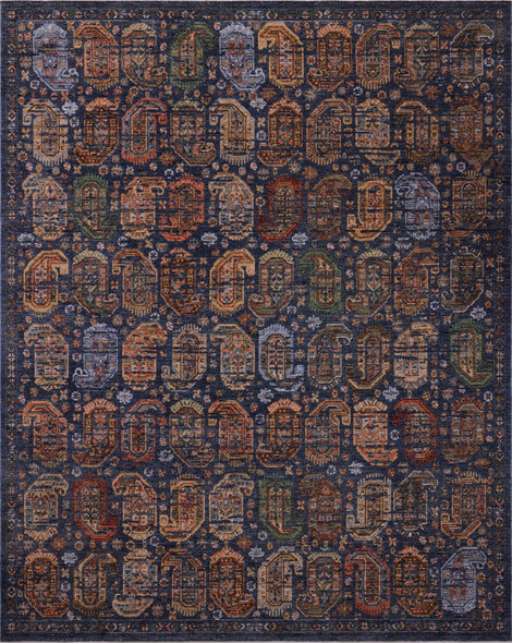 Loloi Winchester WNC-04 Navy Multi Rug