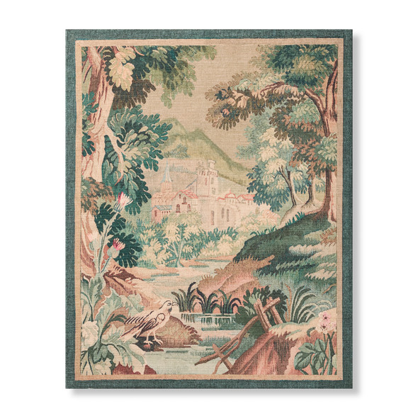 Loloi Hidden Hamlet HIDDE Multi Green Wall Art