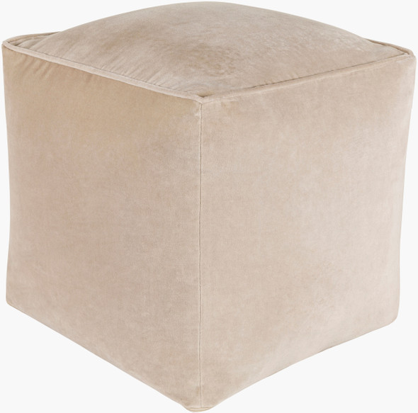 Surya Cotton Velvet CVPF-017 Pouf
