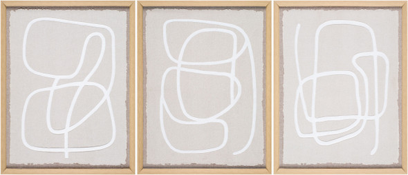 Livabliss Lines LINE-001 Framed Art