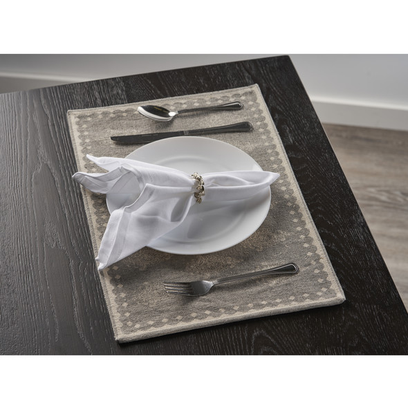 LR Home Special 04710 Gray Cream Table Top