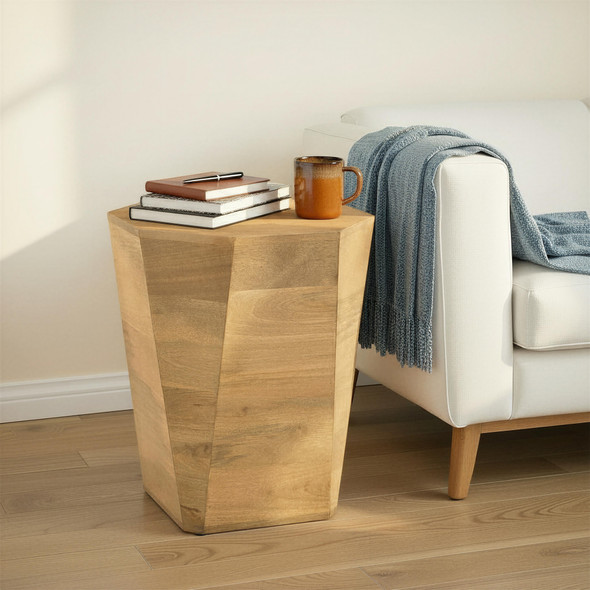 LR Home Lotus 2 46293 Brown Side Table