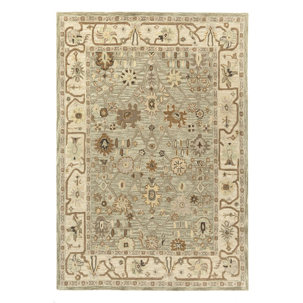 LR Home Caitlin 83074 Sage Beige Rug
