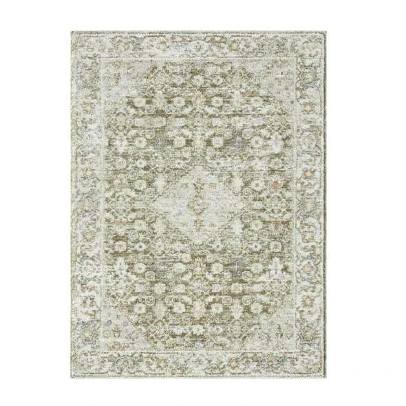 LR Home Miranda 83145 Green Ivory Rug