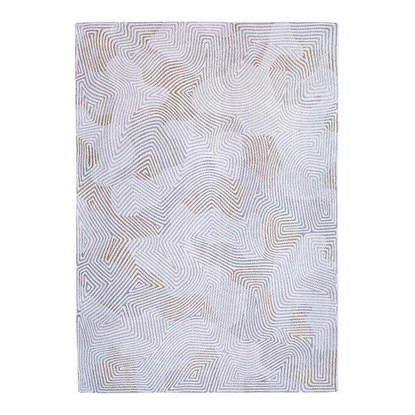 Louis De Poortere Meditation Coral 9228 Oyster White Rug