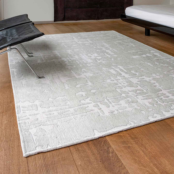 Louis De Poortere Structures Baobab 9198 Tsingy Oyster Rug