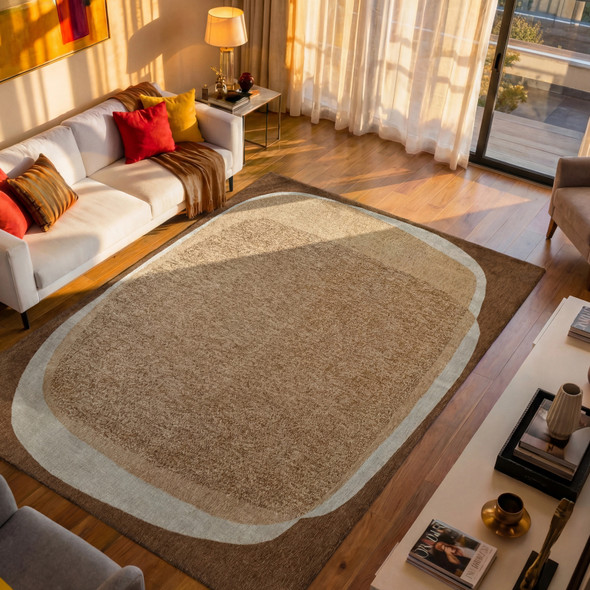 Louis De Poortere Craft Marble 8329 Oak Rug