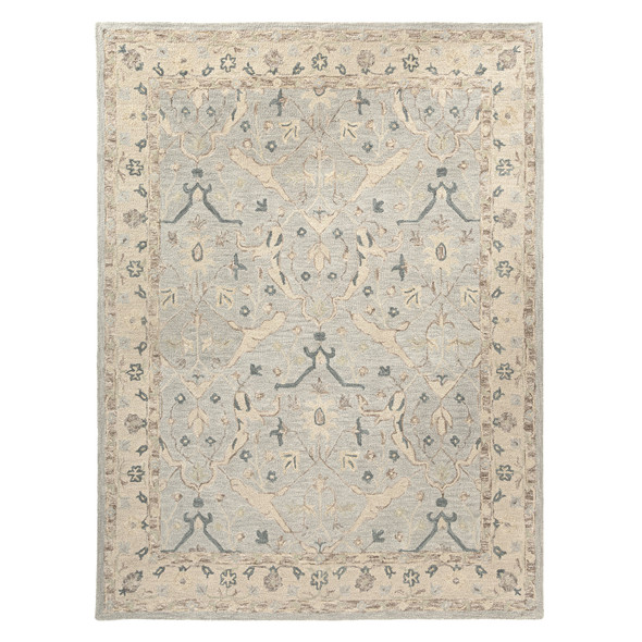 LR Home Ambrose 83107 Blue Cream Rug