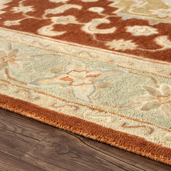 LR Home Petros 82987 Red Beige Rug