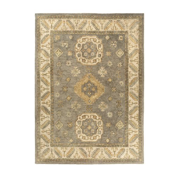 LR Home Petros 82988 Gray Beige Rug