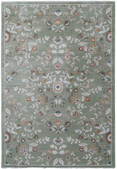 Dynamic Botanica 13359-499 Olive Multi Rug