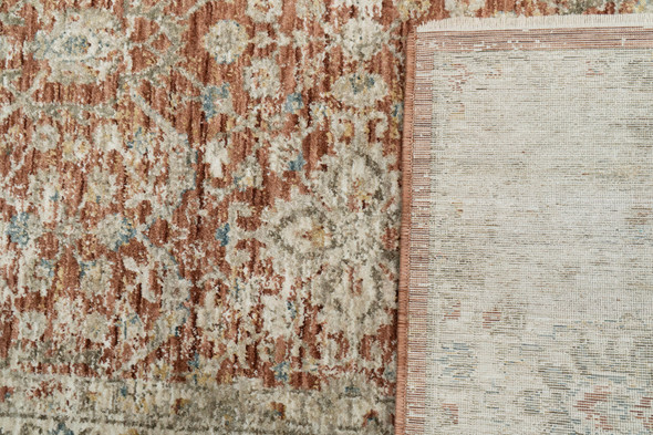 Dynamic Luminous 17603-610 Rust Cream Rug