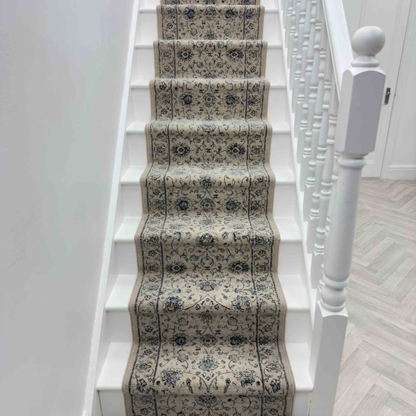 Dynamic Ancient Garden 57126 6666 Cream Custom Runner - 26" Wide