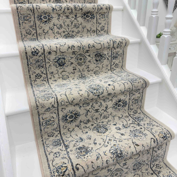 Dynamic Ancient Garden 57126 6666 Cream Custom Runner - 26" Wide