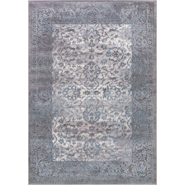 Concord Thema 2926 Vintage Teal Gray Area Rug