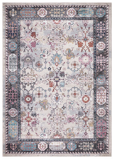 Concord Vintage 7336 Angora Gray Area Rug