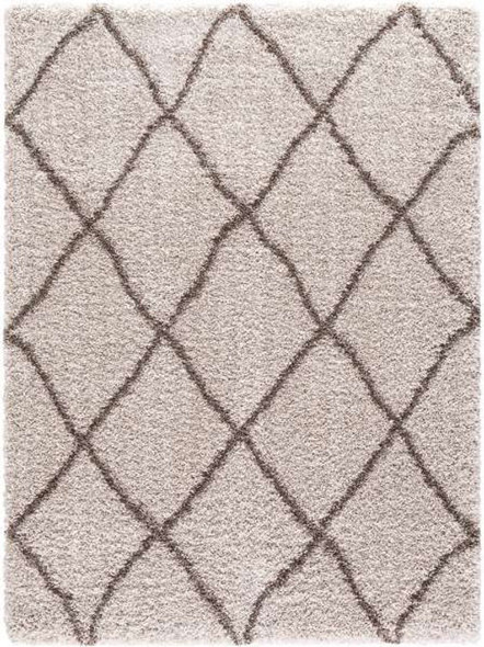 Concord Ocean Shag 0211 Trellis Beige Area Rug