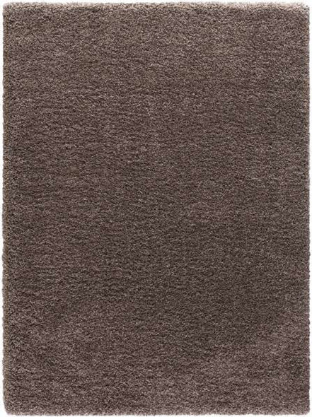 Concord Ocean Shag 0278 Plain Light Brown Area Rug