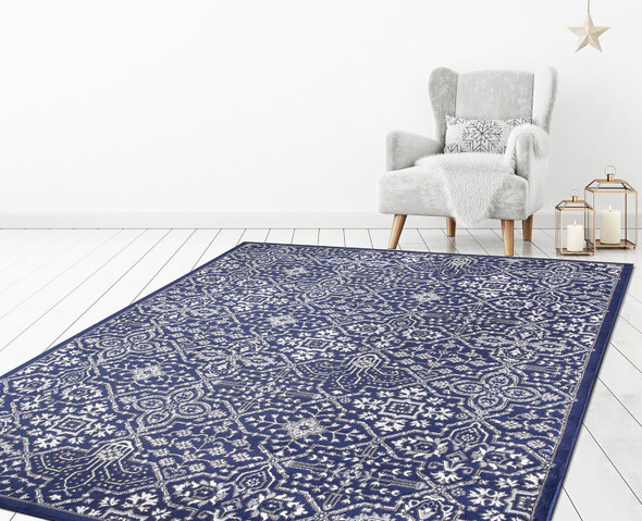 Concord Jefferson 6915 Athens Navy Area Rug