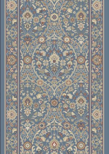 Dynamic Brilliant 7278 900 Slate Multi Custom Runner - 33" Wide