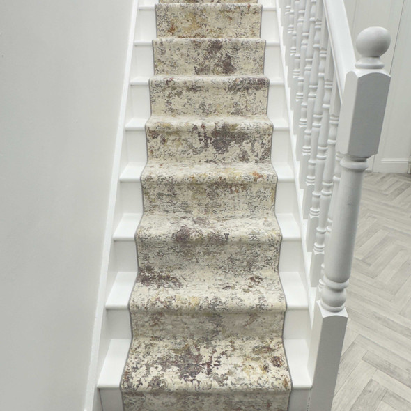 Dynamic Couture 52023 6414 Grey Gold Custom Runner - 26" Wide