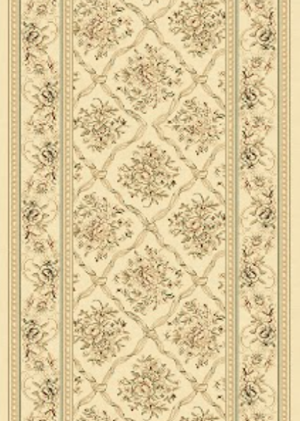 Dynamic Legacy 58018 100 Ivory Custom Runner - 26" Wide