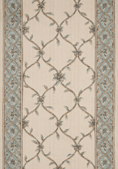 Nourison Estate 2 BILT2 Ivory Custom Runner - 30" Wide