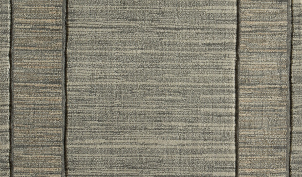 Nourison Grand Textures PT44 Grey Stone Custom Runner - 30" Wide