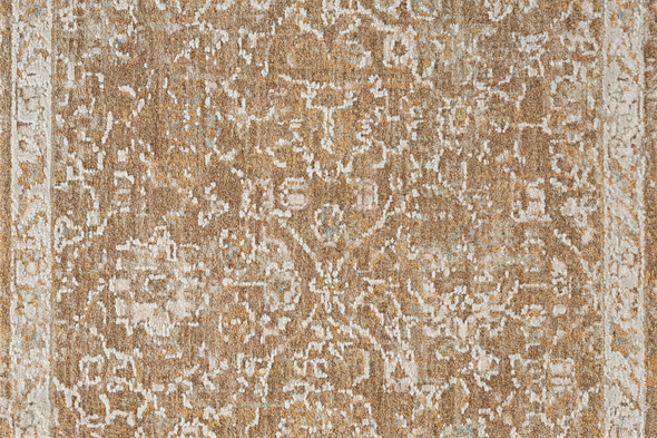 Nourison Infinite IFT57 Chestnut Custom Runner - 27" Wide