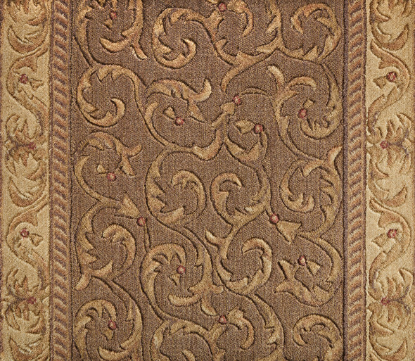 Nourison Somerset ST02 Khaki Custom Runner - 27" Wide