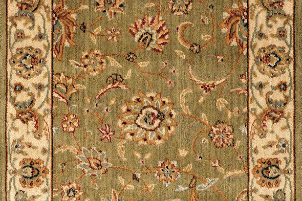 Nourison Sultana SU21 Emerald Custom Runner - 36" Wide