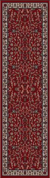 Concord Jewel 4060 Kashan Red Custom Runner - 27" Wide