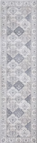 Concord Kashan 2782 Panel Ivory Custom Runner 27" Wide