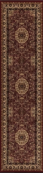 Concord Persian Classic 2030 Isfahan Red Custom Runner 27" Wide