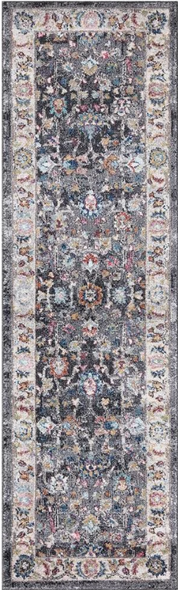 Concord Vintage 7236 Istanbul Gray Custom Runner 27" Wide
