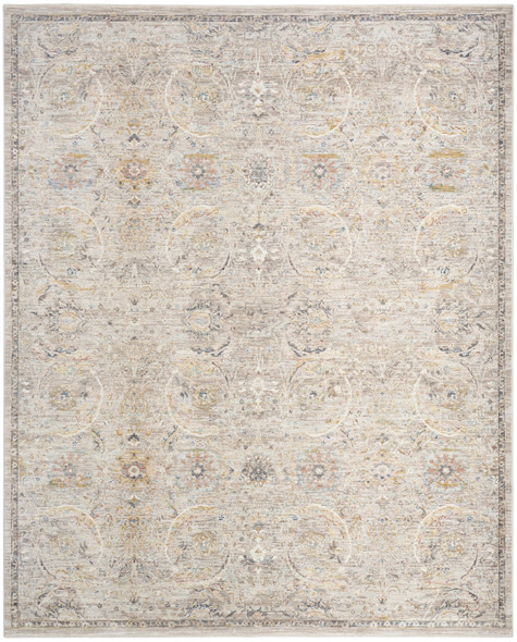 Nourison Antique Fusion ANF03 Light Grey Rug