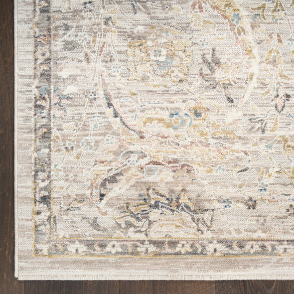Nourison Antique Fusion ANF03 Light Grey Rug