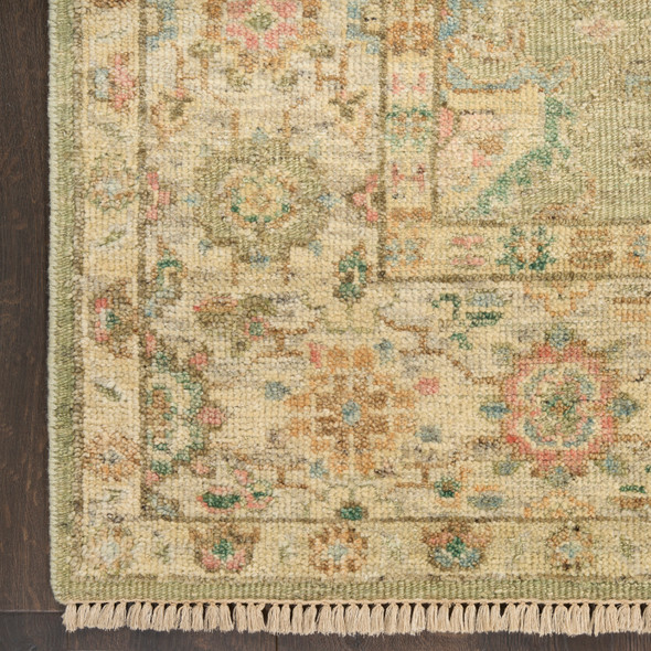Nourison Heritage Vine HTV07 Green Rug