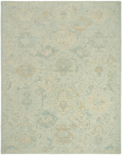 Nourison Ravello RVL04 Aqua Taupe Rug
