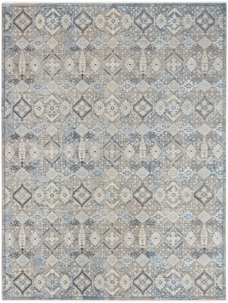 Nourison Sultana SLL08 Blue Grey Rug