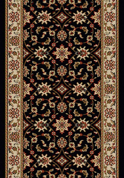 Radici Como 1592 Black Custom Runner - 26" Wide