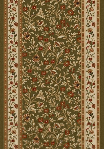 Radici Como 1593 Light Green Custom Runner - 26" Wide