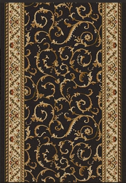 Radici Como 1599 Dark Brown Custom Runner - 26" Wide