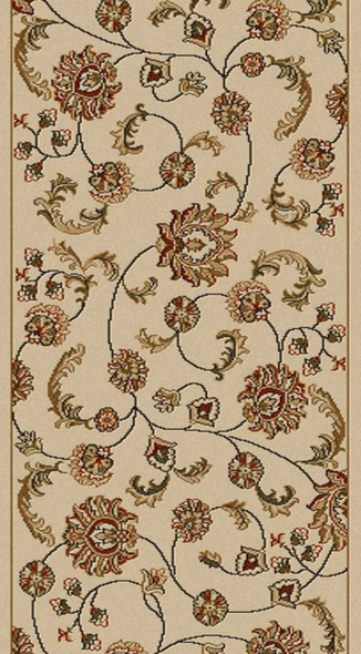 Radici Como 1835 Ivory Beige Custom Runner - 26" Wide
