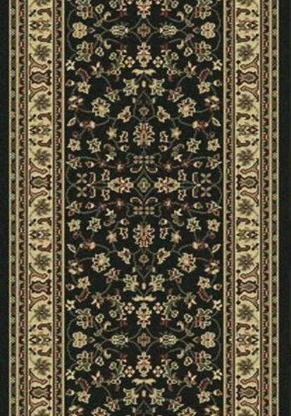 Radici Castello 953 Black Custom Runner - 26" Wide
