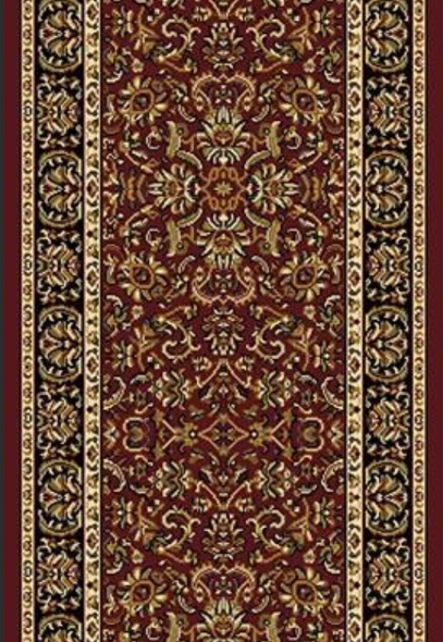Radici Noble 1305 Dark Red Custom Runner - 26" Wide