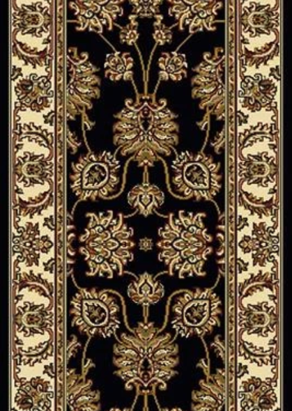 Radici Noble 1330 Black Custom Runner - 26" Wide
